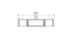 Ecosmart Fire Flex 68DB.BX2 Double Sided Fireplace Insert - Black Finish / Black Burner - ESF.FX.68DB.BX2.B